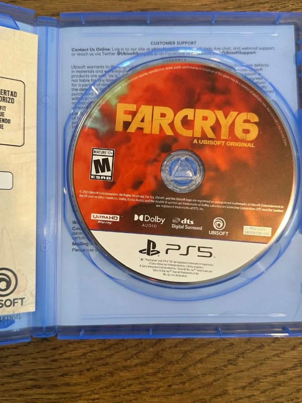 NEW PS5 Game FarCry 6 with The Libertad Pack in Box